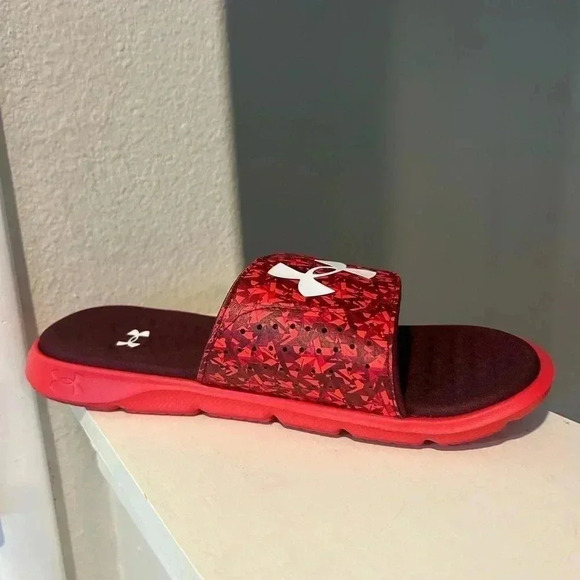 NEW Under Armour Ignite Pro Graphic Slide Sandal 3026024-600 Mens Size 7 - Picture 5 of 7